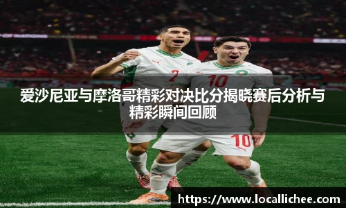 爱沙尼亚与摩洛哥精彩对决比分揭晓赛后分析与精彩瞬间回顾
